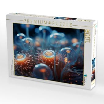 Produktbild: CALVENDO Puzzle Mikrobl&uuml;ten - Mikroorganismen | 1000 Teile Lege-Gr&ouml;&szlig;e 64x48cm Foto-Puzzle f&uuml;r gl&uuml;ckliche Stunden