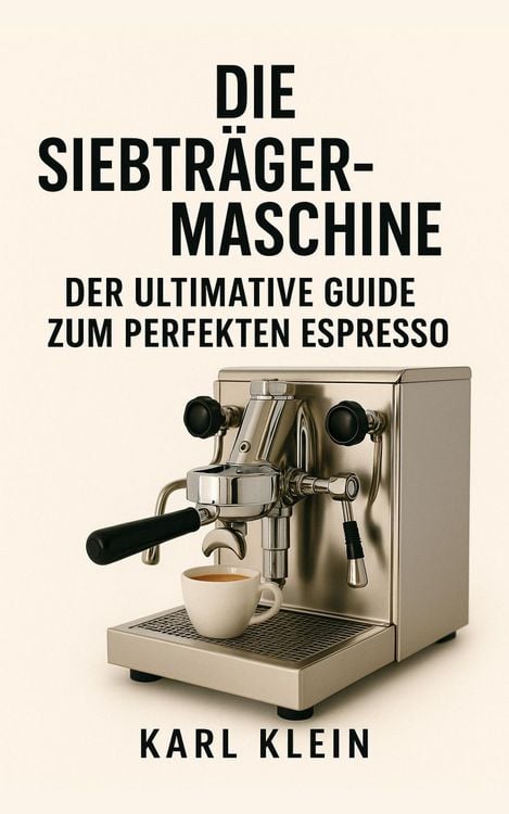 Produktbild: Die Siebtr&auml;germaschine: Der ultimative Guide zum perfekten Espresso