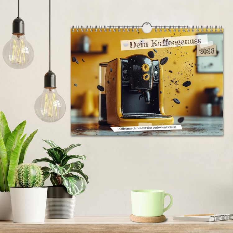 Produktbild: Dein Kaffeegenuss (Wandkalender 2026 DIN A4 quer), CALVENDO Monatskalender