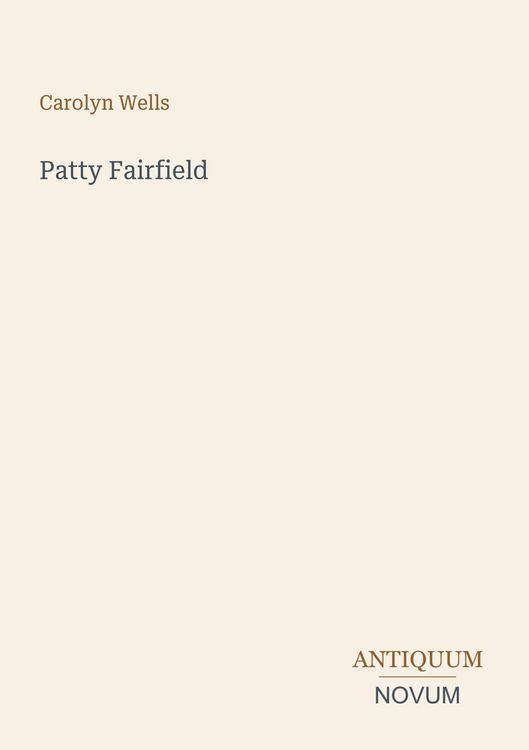 Produktbild: Patty Fairfield