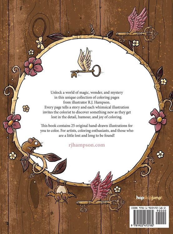 Produktbild: Lost & Found Coloring Book