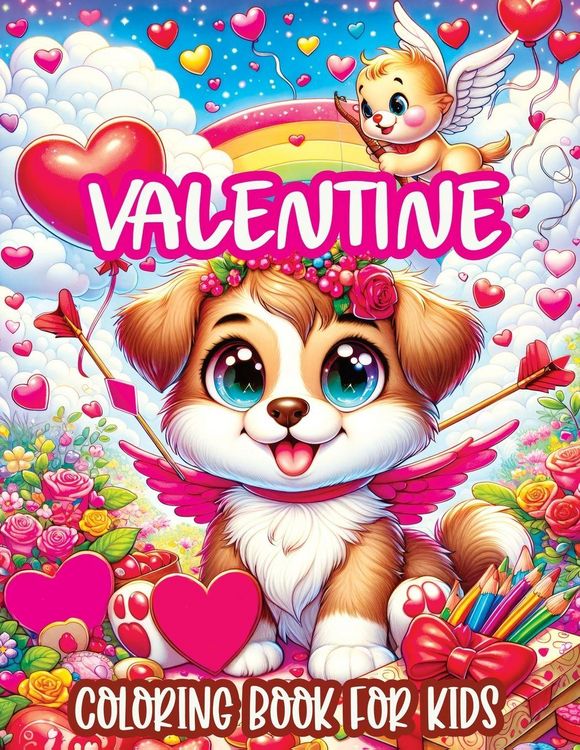 Produktbild: Valentine Coloring Book for Kids