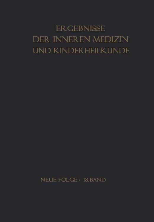 Produktbild: Ergebnisse der Inneren Medizin und Kinderheilkunde