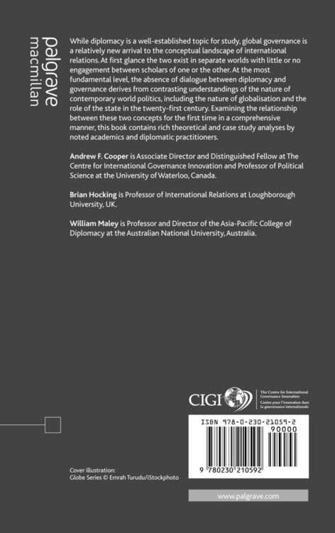 Produktbild: Global Governance and Diplomacy