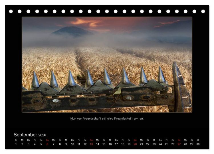 Produktbild: Freundschaft (Tischkalender 2026 DIN A5 quer), CALVENDO Monatskalender