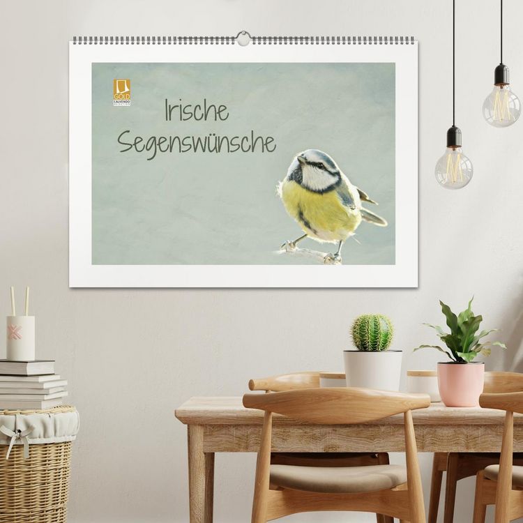 Produktbild: Irische Segensw&uuml;nsche (Wandkalender 2026 DIN A2 quer), CALVENDO Monatskalender