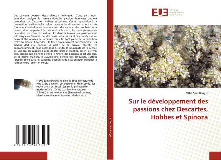 Produktbild: Sur le d&eacute;veloppement des passions chez Descartes, Hobbes et Spinoza
