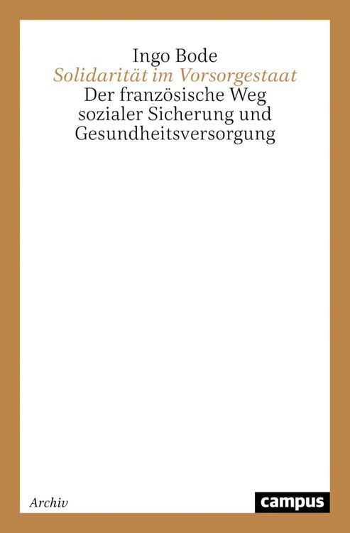 Produktbild: Solidarit&auml;t im Vorsorgestaat