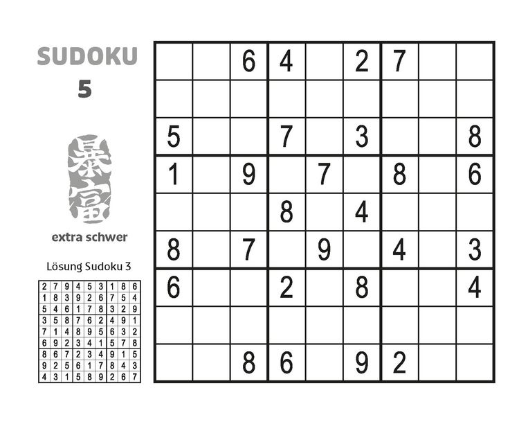 Produktbild: Pocket-Buch Sudoku Band 5