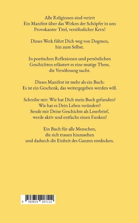 Produktbild: Alle Religionen sind verirrt