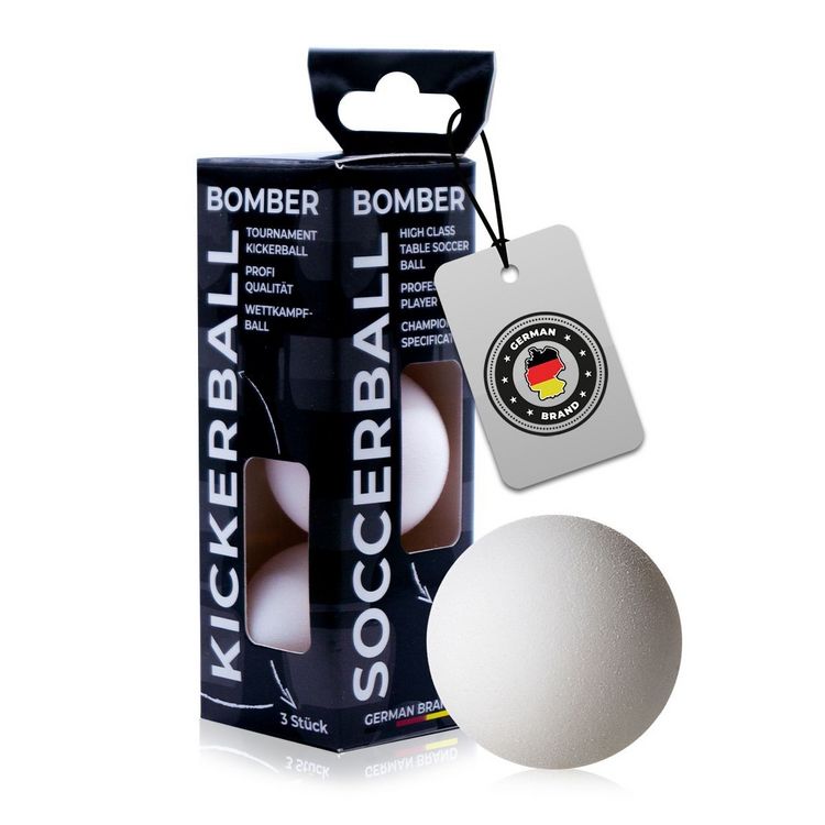 Produktbild: Bandito Kickerball Bomber wei&szlig;, 3er Set