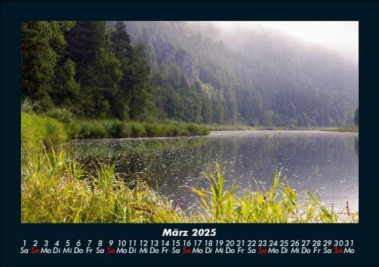 Produktbild: Tage am See 2025 Fotokalender DIN A5