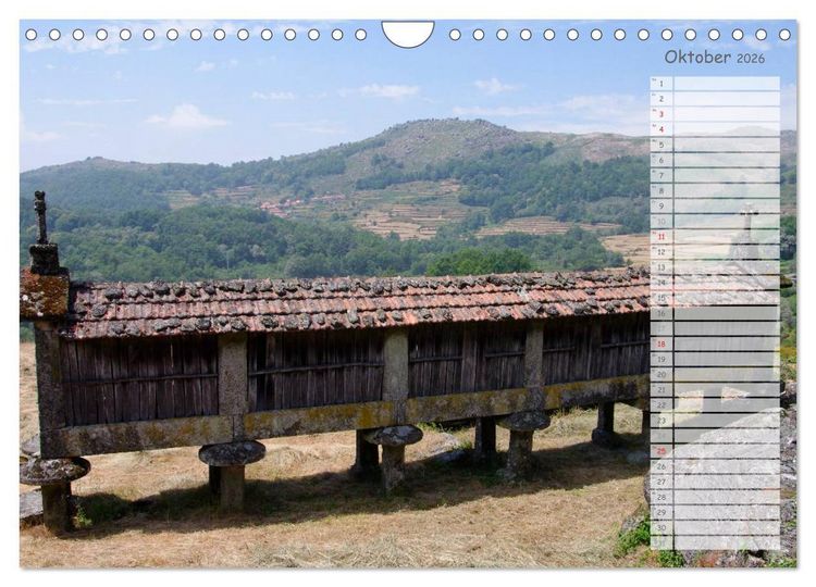 Produktbild: Portugal - der Norden (Wandkalender 2026 DIN A4 quer), CALVENDO Monatskalender