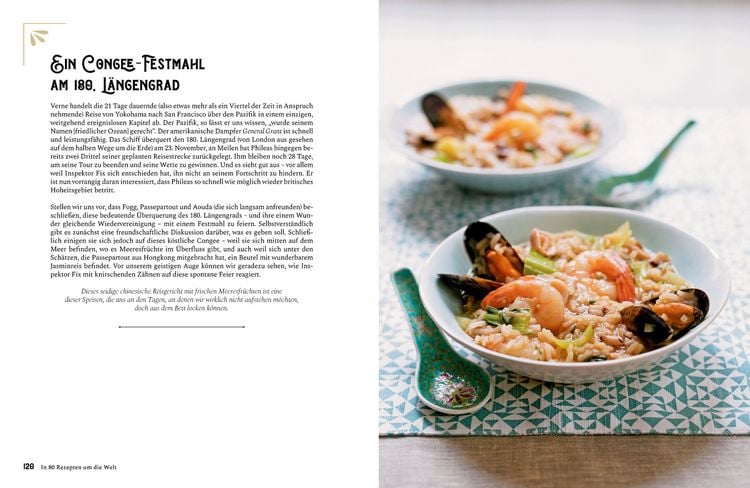 Produktbild: In 80 Rezepten um die Welt - Jules-Verne-Kochbuch