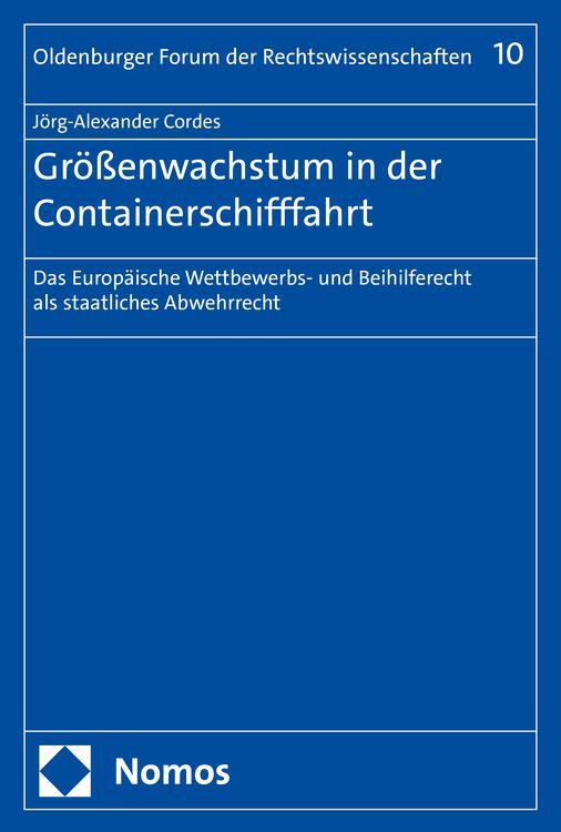 Produktbild: Gr&ouml;&szlig;enwachstum in der Containerschifffahrt