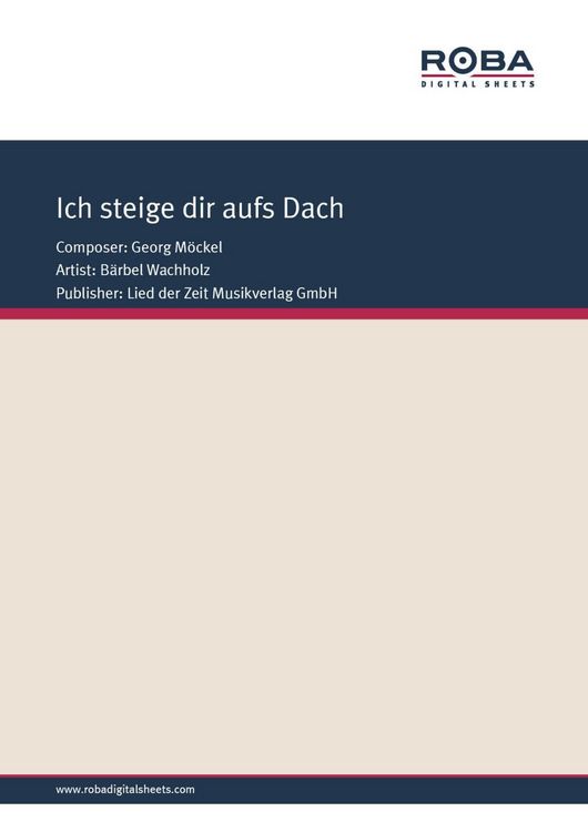 Produktbild: Ich steige dir aufs Dach