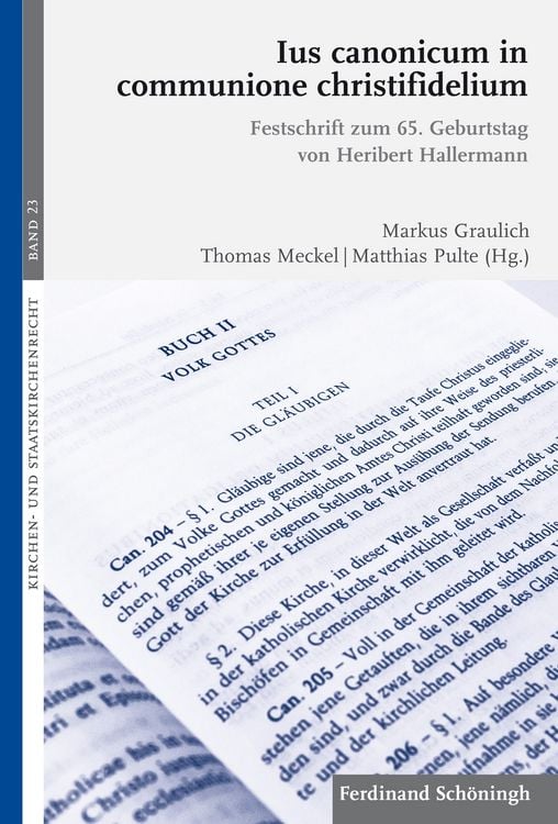 Produktbild: Ius canonicum in communione christifidelium