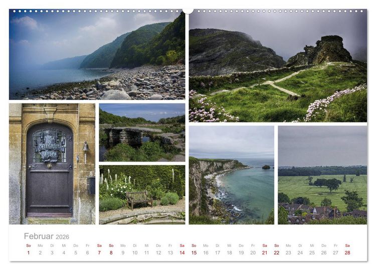 Produktbild: Erlesene Ansichten Britanniens (Wandkalender 2026 DIN A2 quer), CALVENDO Monatskalender