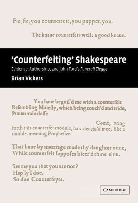 Produktbild: 'Counterfeiting' Shakespeare