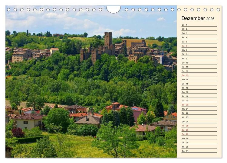Produktbild: Emilia-Romagna (Wandkalender 2026 DIN A4 quer), CALVENDO Monatskalender