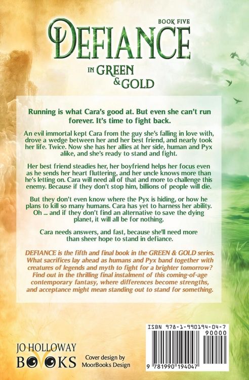 Produktbild: Defiance in Green & Gold