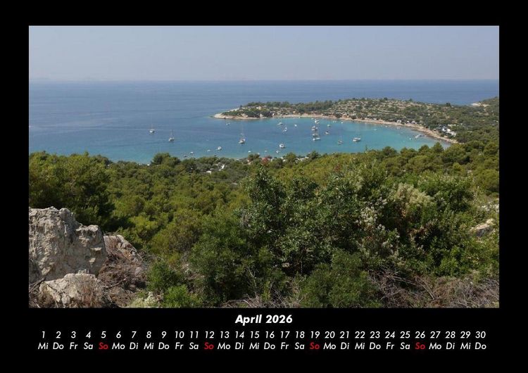 Produktbild: Kroatien 2026 Fotokalender DIN A3