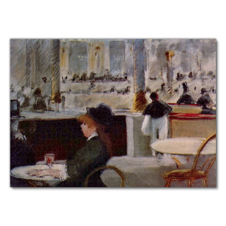 Produktbild: Lais Puzzle Edouard Manet - Im Caf&eacute; 1000 Teile