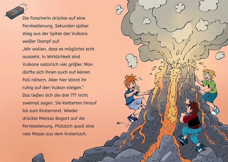 Produktbild: Die drei ??? Kids, B&uuml;cherhelden 2. Klasse, Vulkan in Rocky Beach