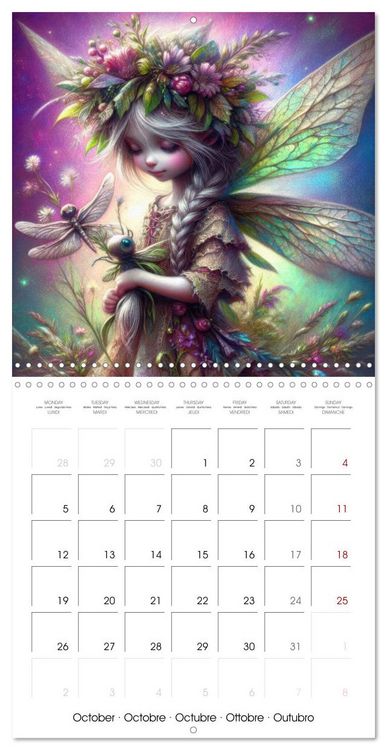Produktbild: Gentle Gnome Portraits - Whimsical Magic (Wall Calendar 2026 12 &times; 12 Inch) CALVENDO 12 Month Wall Calendar