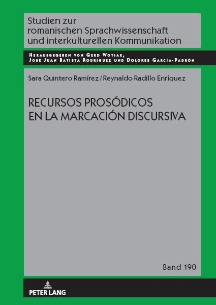 Produktbild: Recursos pros&oacute;dicos en la marcaci&oacute;n discursiva