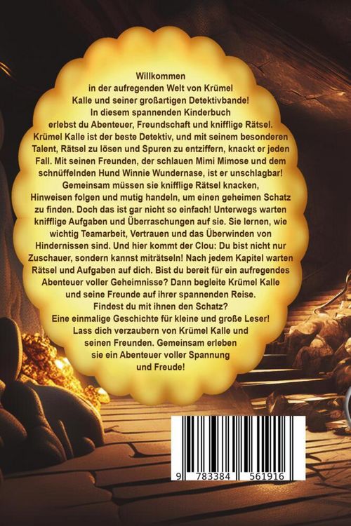 Produktbild: Die geheimnisvolle Schatzsuche - Ein Fall f&uuml;r Kr&uuml;mel Kalle und die Keksbande