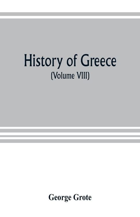 Produktbild: History of Greece (Volume VIII)