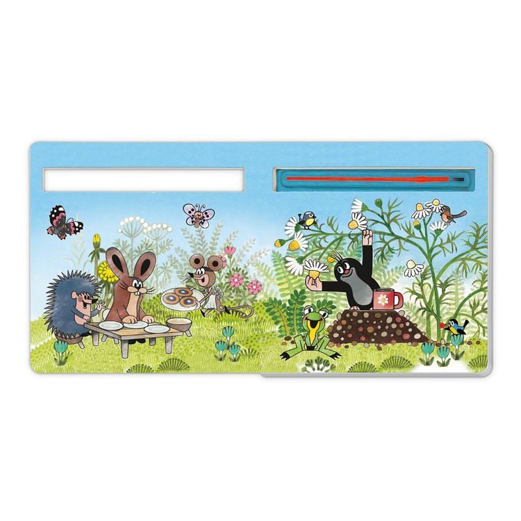 Produktbild: Tr&ouml;tsch Der kleine Maulwurf Malbuch mit Pinsel Mein erstes Zaubermalbuch