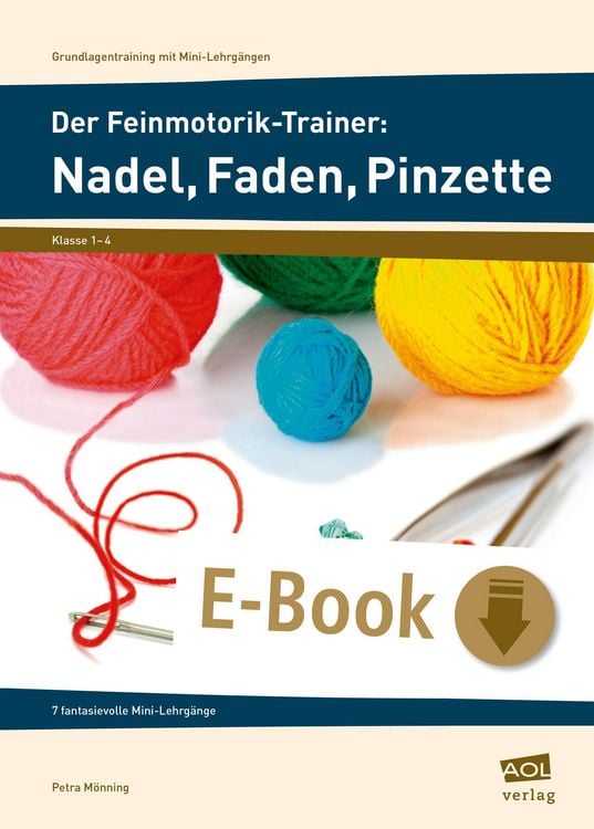Produktbild: Der Feinmotorik-Trainer: Nadel, Faden, Pinzette