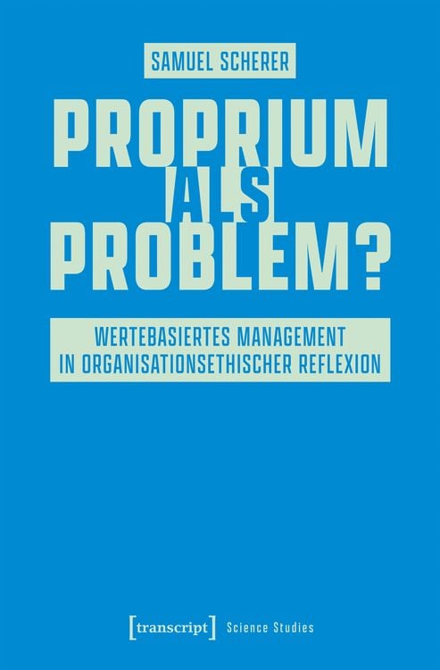 Produktbild: Proprium als Problem?