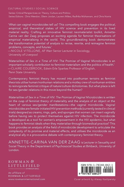 Produktbild: Materialities of Sex in a Time of HIV