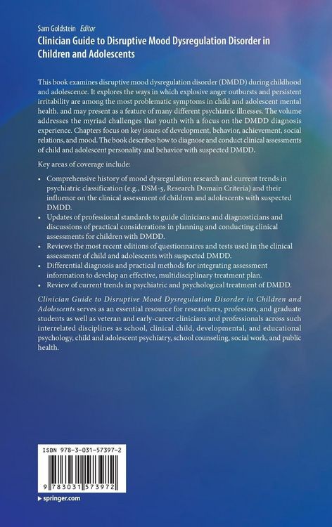 Produktbild: Clinician Guide to Disruptive Mood Dysregulation Disorder in Children and Adolescents