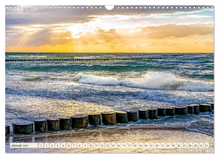 Produktbild: Mein Urlaub am Meer (Wandkalender 2027 DIN A3 quer), CALVENDO Monatskalender