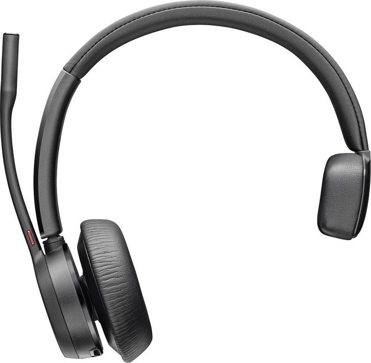 Produktbild: HP Poly VOYAGER 4310 UC On Ear Headset Bluetooth&reg; Mono Schwarz Mikrofon-Rauschunterdr&uuml;ckung, Noise Cancelling Mikrofon-Stummschaltung Telefon