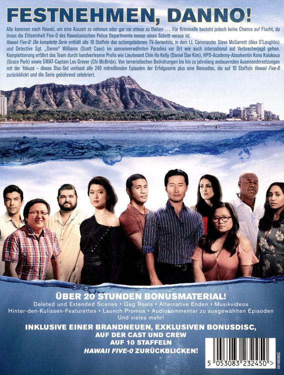 Hawaii Five-0 (2010) - Die komplette Serie [61 DVDs] als DVD kaufen