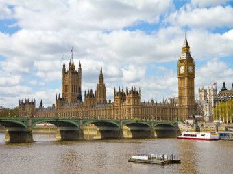 Produktbild: CALVENDO Puzzle Westminster Bridge und Houses of Parliament | 1000 Teile Lege-Gr&ouml;&szlig;e 64x48cm Foto-Puzzle f&uuml;r gl&uuml;ckliche Stunden