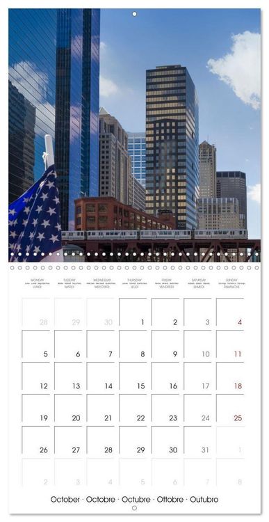 Produktbild: CHICAGO Highlights (Wall Calendar 2026 12 &times; 12 Inch) CALVENDO 12 Month Wall Calendar