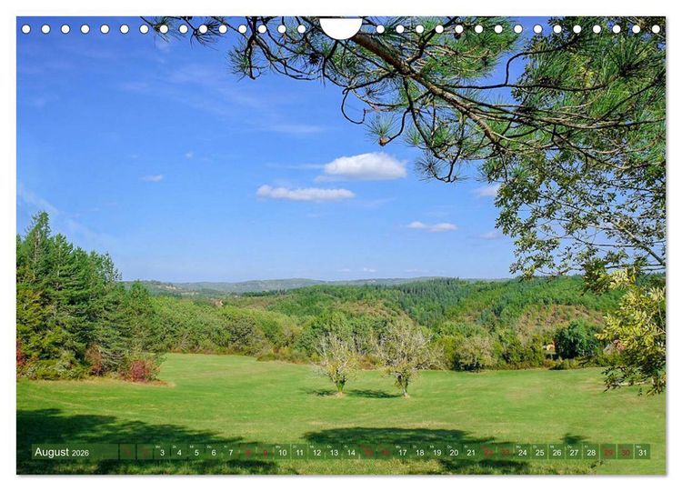 Produktbild: Dordogne Mon Amour (Wandkalender 2026 DIN A4 quer), CALVENDO Monatskalender