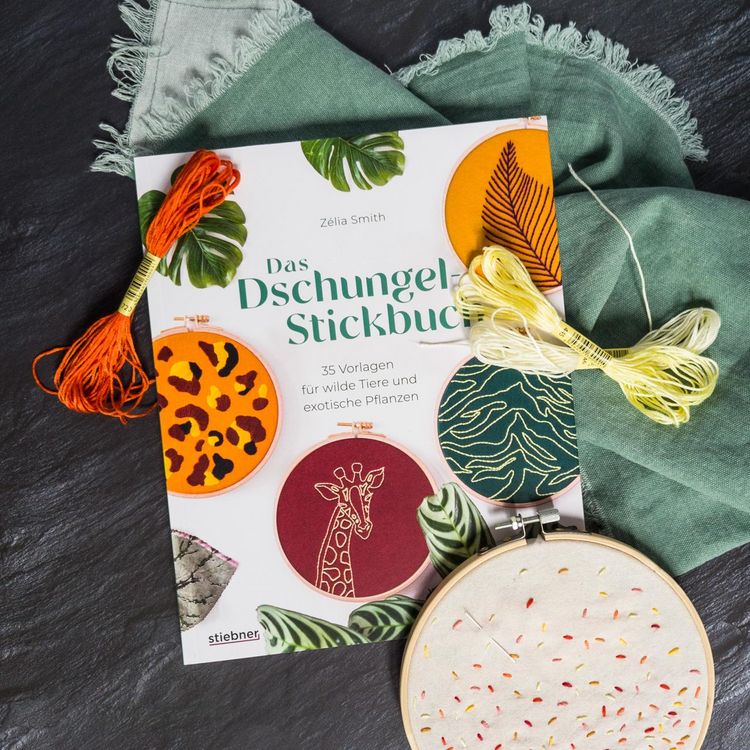 Produktbild: Das Dschungel-Stickbuch