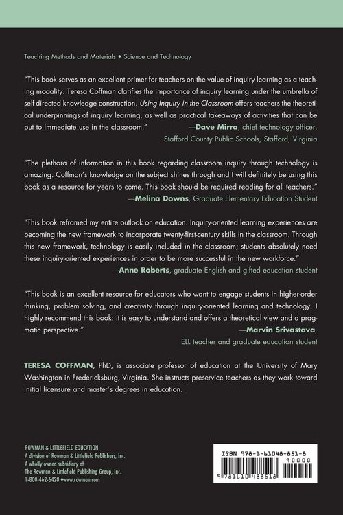 Produktbild: Using Inquiry in the Classroom