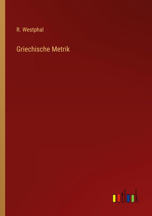 Produktbild: Griechische Metrik