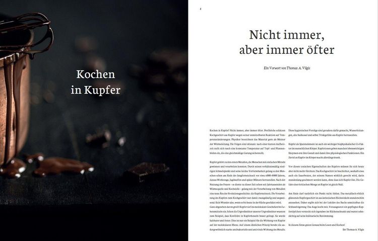 Produktbild: Kochen in Kupfer - Silber GAD 2021 - Swiss Gourmet Book Award Gold 2021