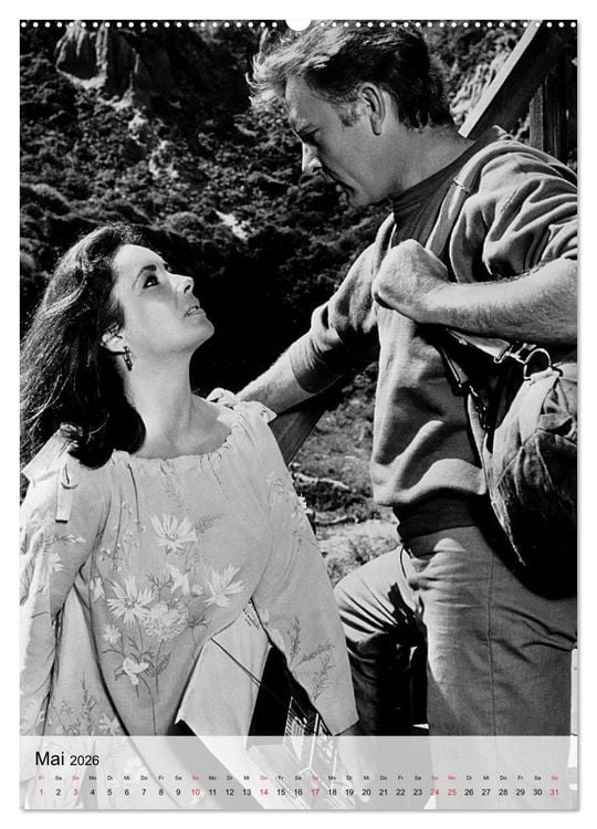 Produktbild: Elizabeth Taylor (Wandkalender 2026 DIN A2 hoch), CALVENDO Monatskalender