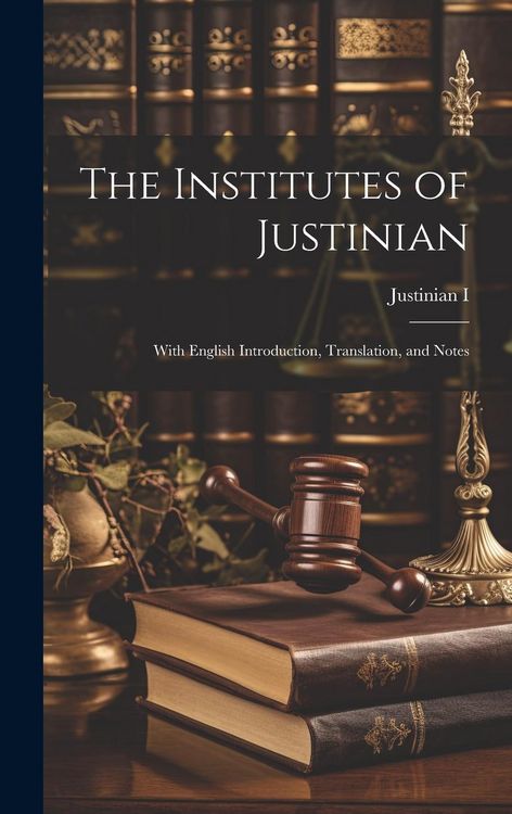 Produktbild: The Institutes of Justinian
