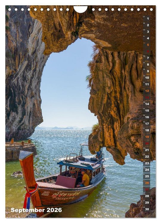 Produktbild: Thailand - Perle Asiens (Wandkalender 2026 DIN A4 hoch), CALVENDO Monatskalender